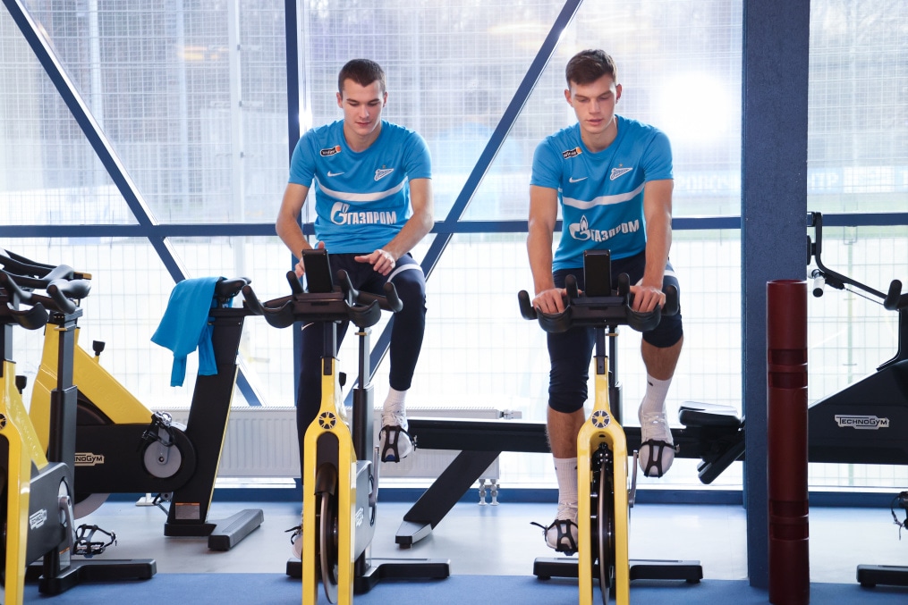 Тренировка «Зенита» перед матчем с «Нижним Новгородом»