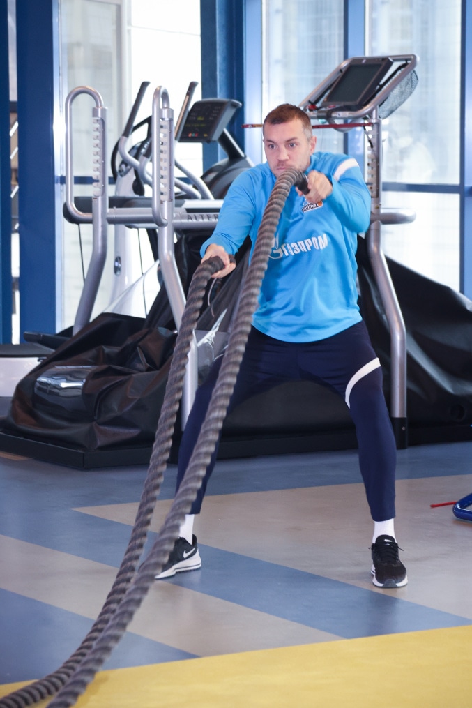 Тренировка «Зенита» перед матчем с «Нижним Новгородом»