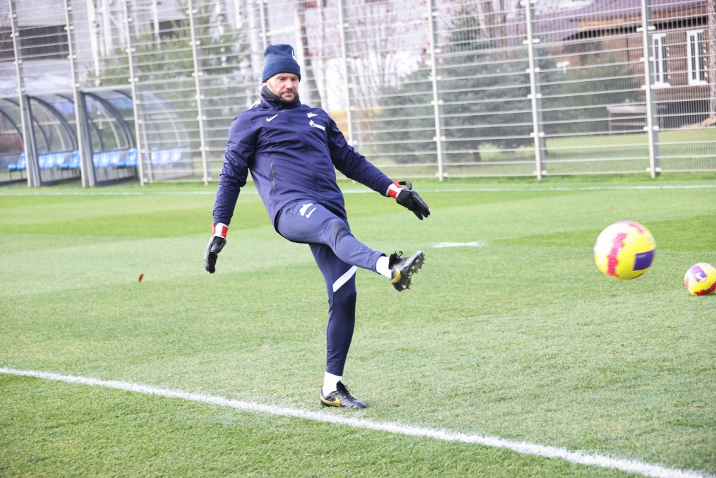 Тренировка «Зенита» перед матчем с «Нижним Новгородом»