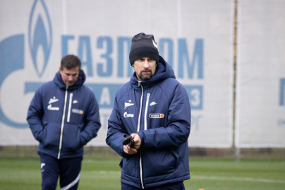 Тренировка «Зенита» перед матчем с «Нижним Новгородом»