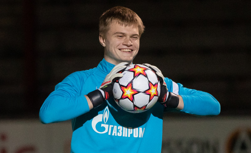 Тренировка молодежного «Зенита» перед матчем с «Мальмё»