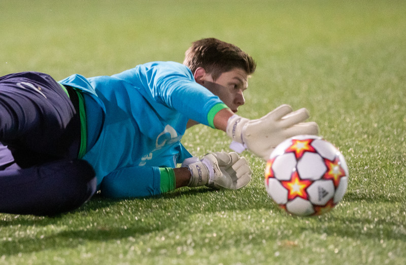 Тренировка молодежного «Зенита» перед матчем с «Мальмё»