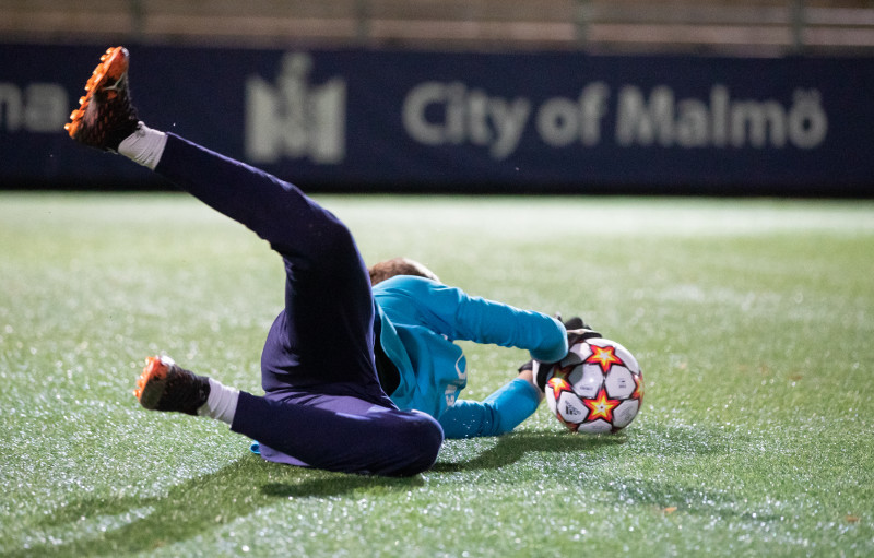 Тренировка молодежного «Зенита» перед матчем с «Мальмё»