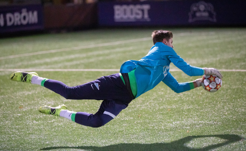 Тренировка молодежного «Зенита» перед матчем с «Мальмё»