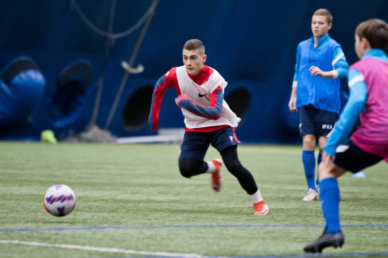 Игроки из Сербии тренируются в Академии