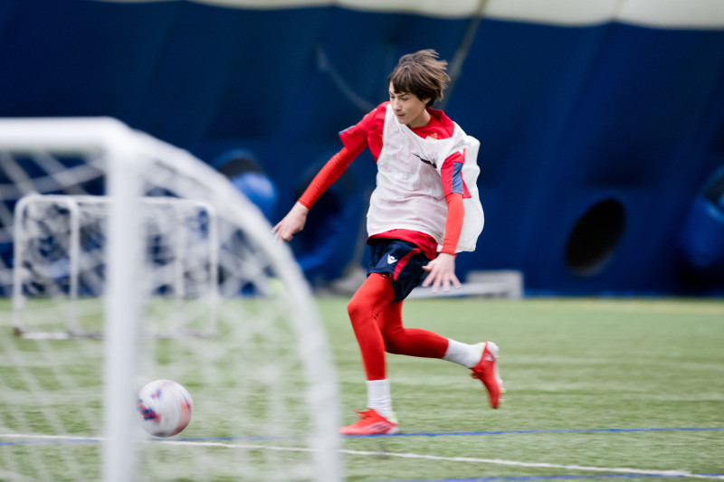 Игроки из Сербии тренируются в Академии