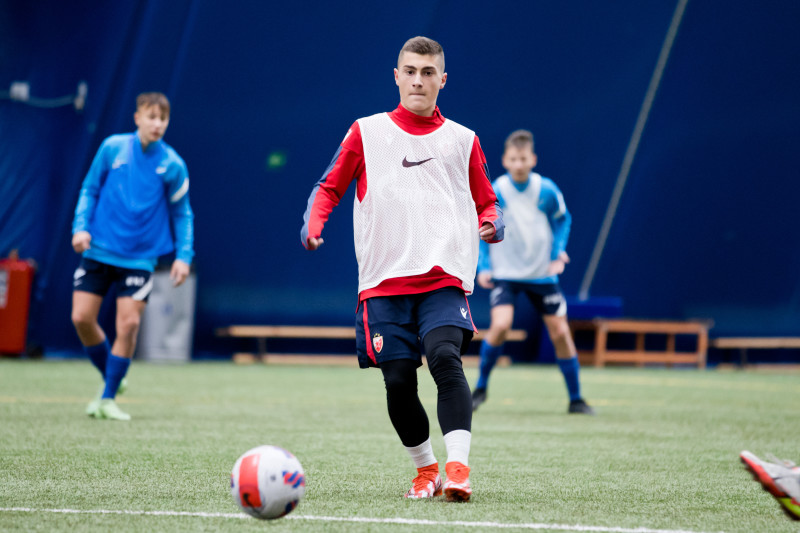 Игроки из Сербии тренируются в Академии