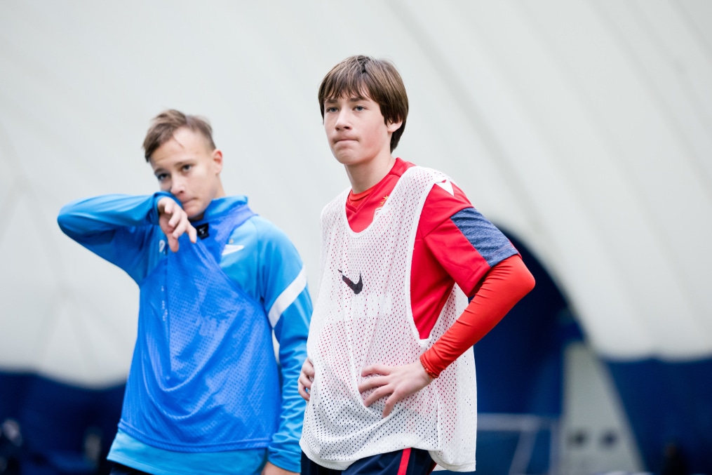 Игроки из Сербии тренируются в Академии