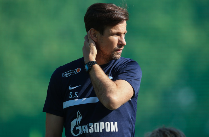 «Газпром»-тренировочные сборы в Дубае: 14 января, утренняя тренировка