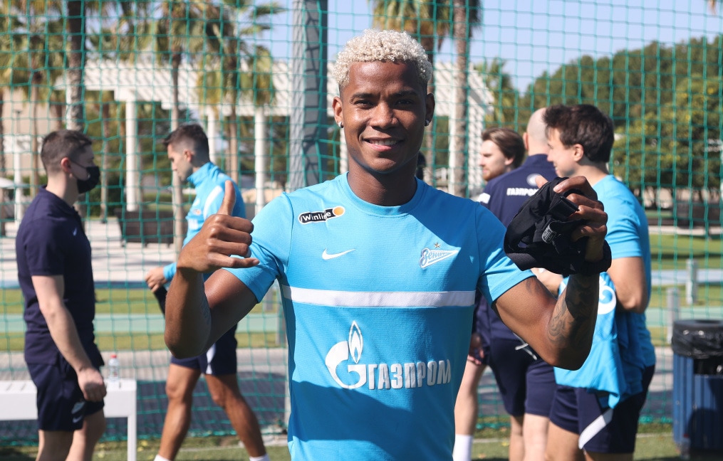 «Газпром»-тренировочные сборы в Дубае: 14 января, утренняя тренировка