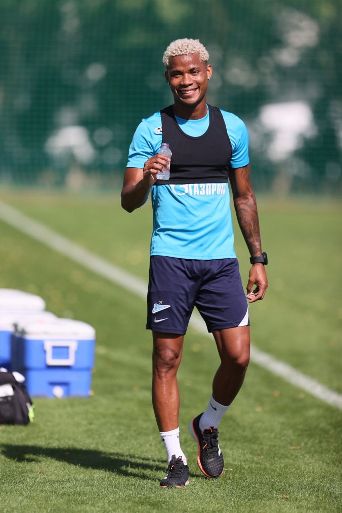 «Газпром»-тренировочные сборы в Дубае: 14 января, утренняя тренировка