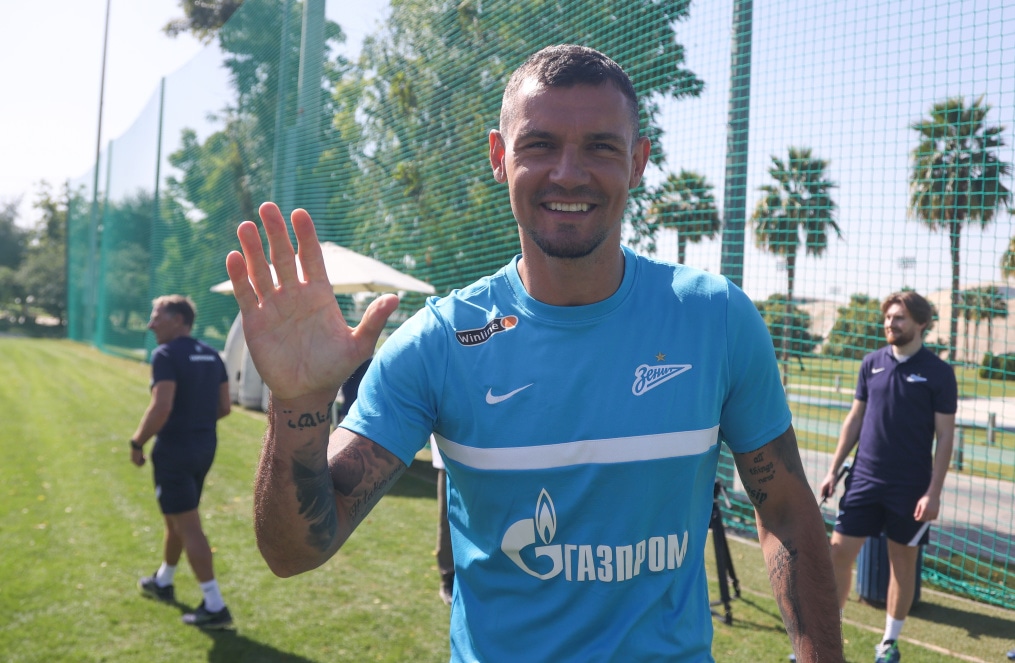 «Газпром»-тренировочные сборы в Дубае: 14 января, утренняя тренировка