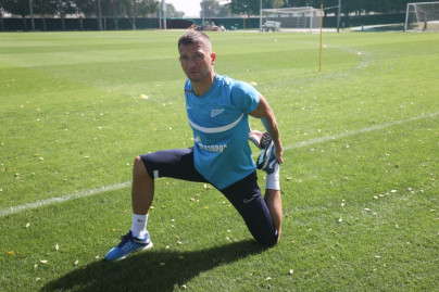 «Газпром»-тренировочные сборы в Дубае: 14 января, утренняя тренировка