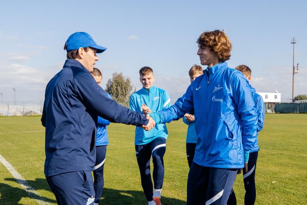 Сборы «Зенита»-м в Турции: 21 января, утренняя тренировка