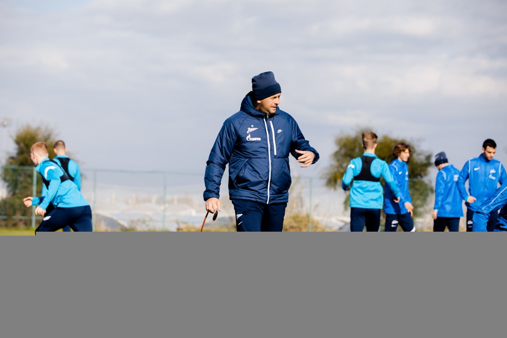 Сборы «Зенита»-м в Турции: 21 января, утренняя тренировка