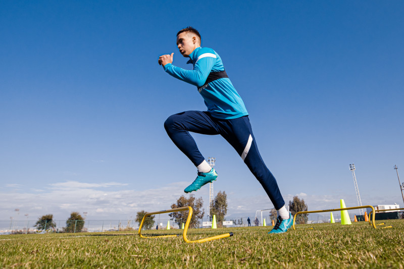 Сборы «Зенита»-м в Турции: 21 января, утренняя тренировка