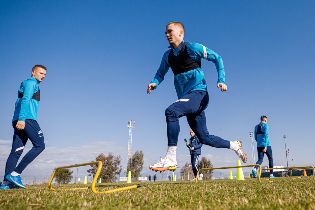 Сборы «Зенита»-м в Турции: 21 января, утренняя тренировка