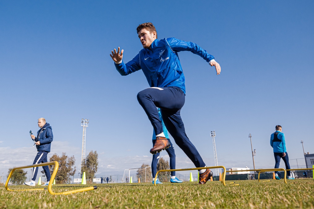 Сборы «Зенита»-м в Турции: 21 января, утренняя тренировка