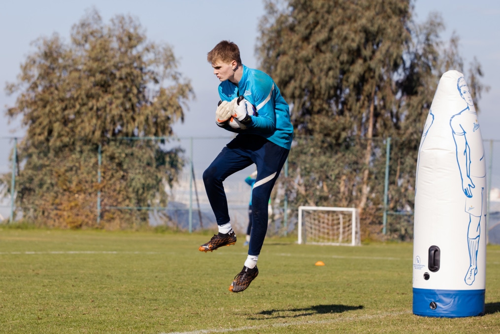 Сборы «Зенита»-м в Турции: 21 января, утренняя тренировка