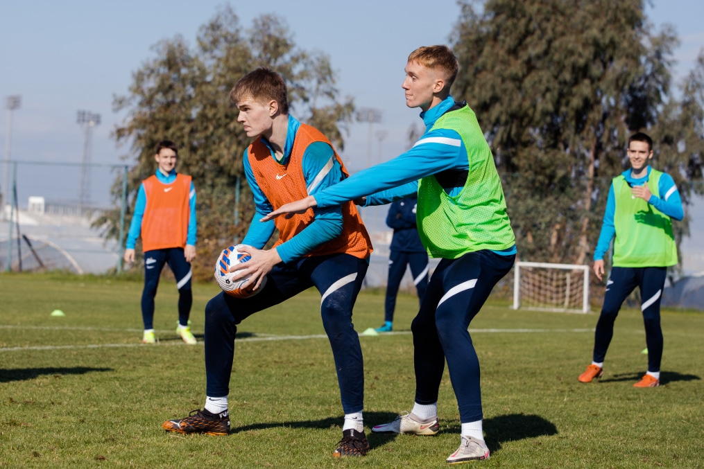 Сборы «Зенита»-м в Турции: 21 января, утренняя тренировка