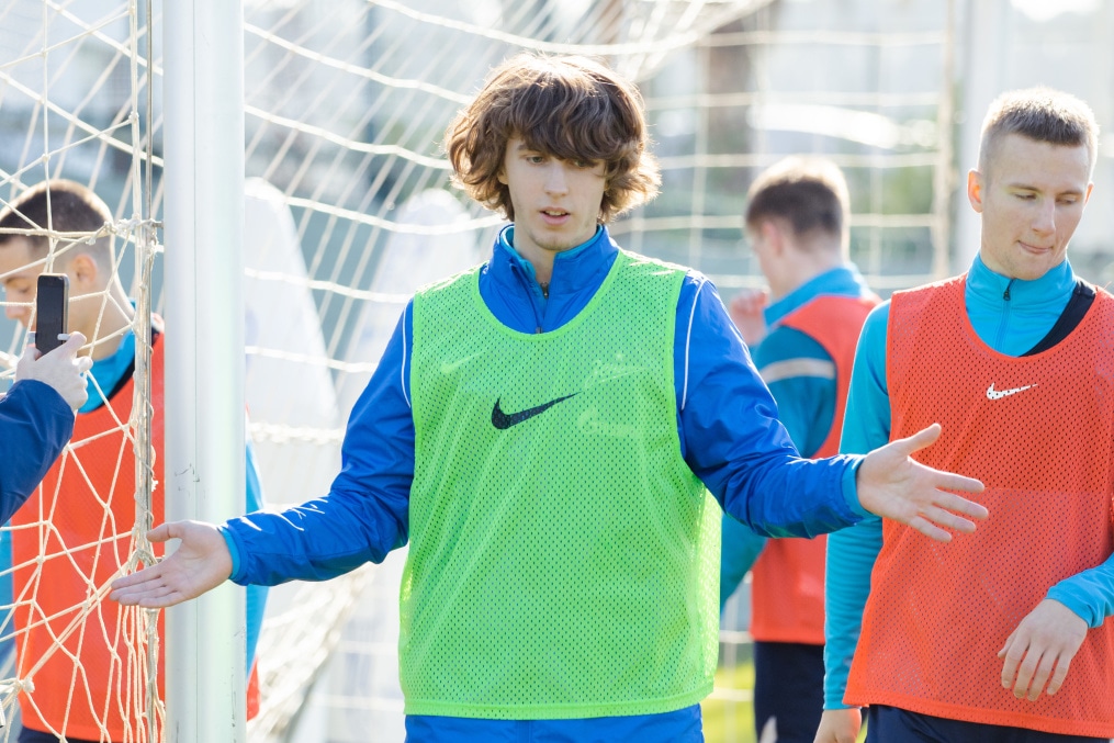 Сборы «Зенита»-м в Турции: 21 января, утренняя тренировка