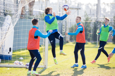 Сборы «Зенита»-м в Турции: 21 января, утренняя тренировка