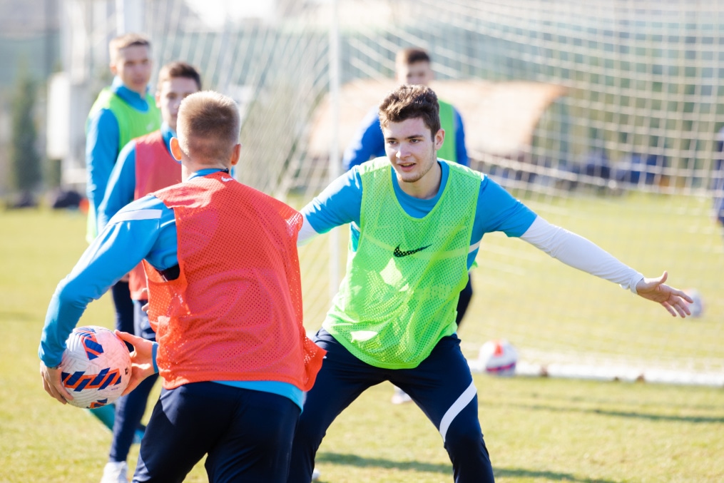 Сборы «Зенита»-м в Турции: 21 января, утренняя тренировка