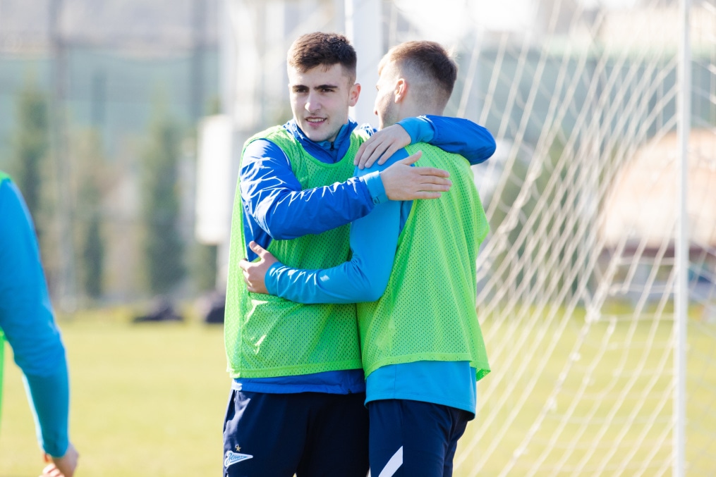 Сборы «Зенита»-м в Турции: 21 января, утренняя тренировка