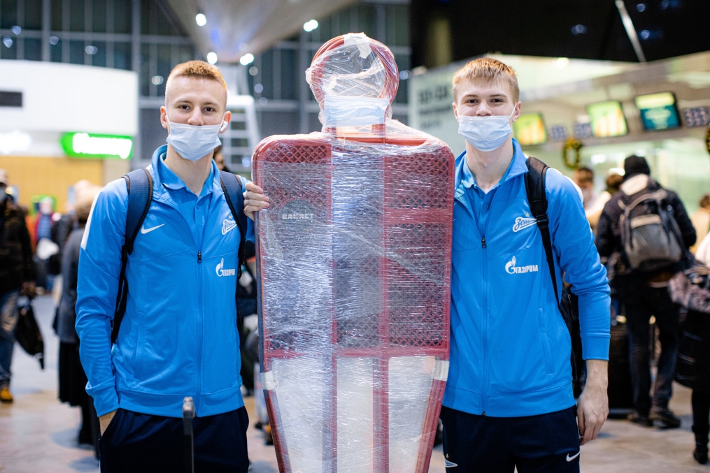 Вылет молодежной команды на Первые учебно-тренировочные сборы