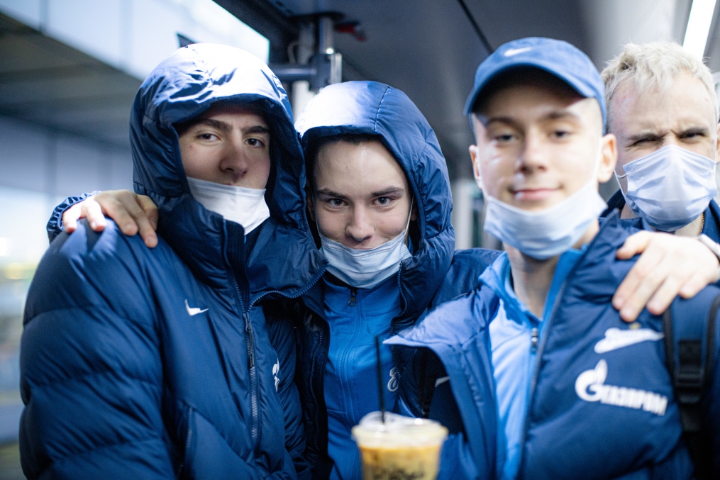 Вылет молодежной команды на Первые учебно-тренировочные сборы