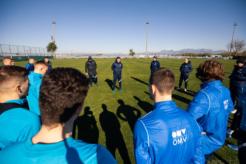 Сборы «Зенита»-м в Турции: 17 января, утренняя тренировка