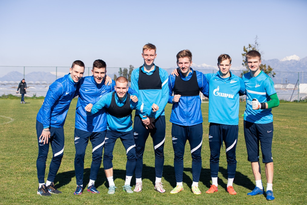 Сборы «Зенита»-м в Турции: 17 января, утренняя тренировка