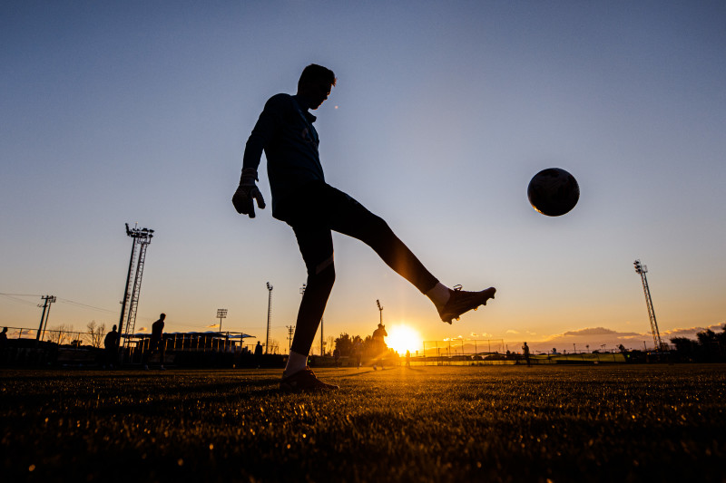 Сборы «Зенита»-м в Турции: 19 января, вечерняя тренировка