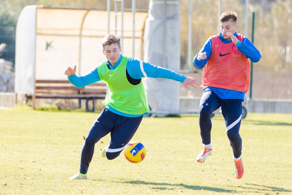 Сборы «Зенита»-м в Турции: 24 января, утренняя тренировка
