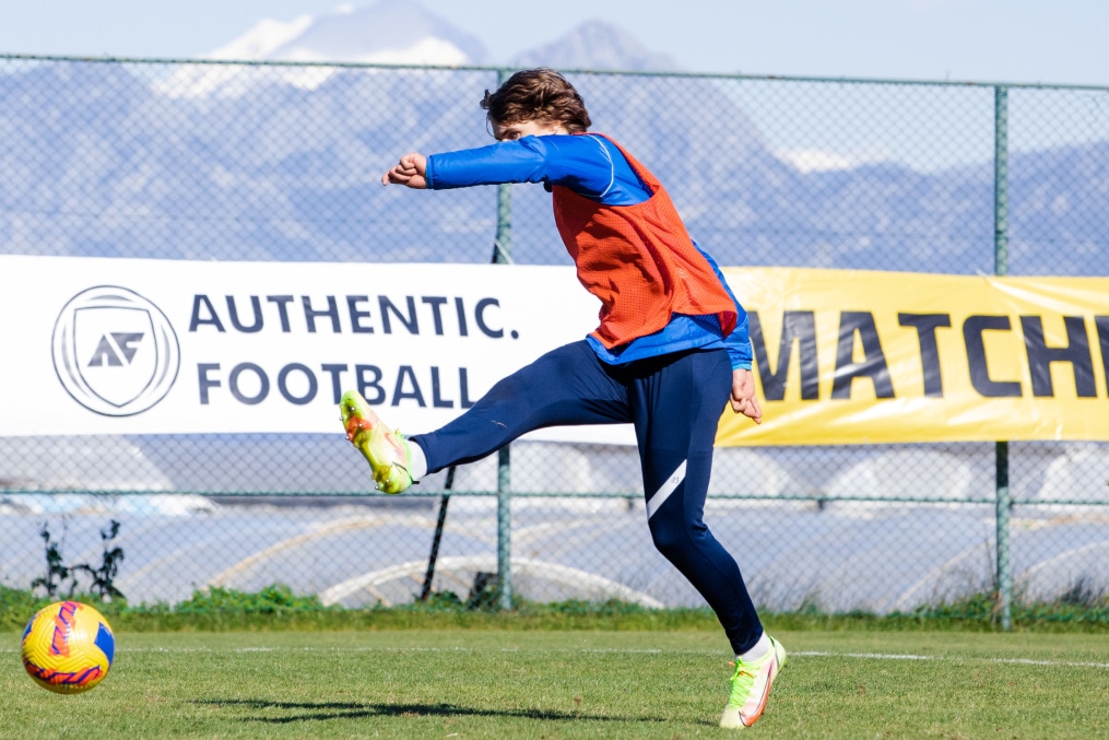 Сборы «Зенита»-м в Турции: 24 января, утренняя тренировка