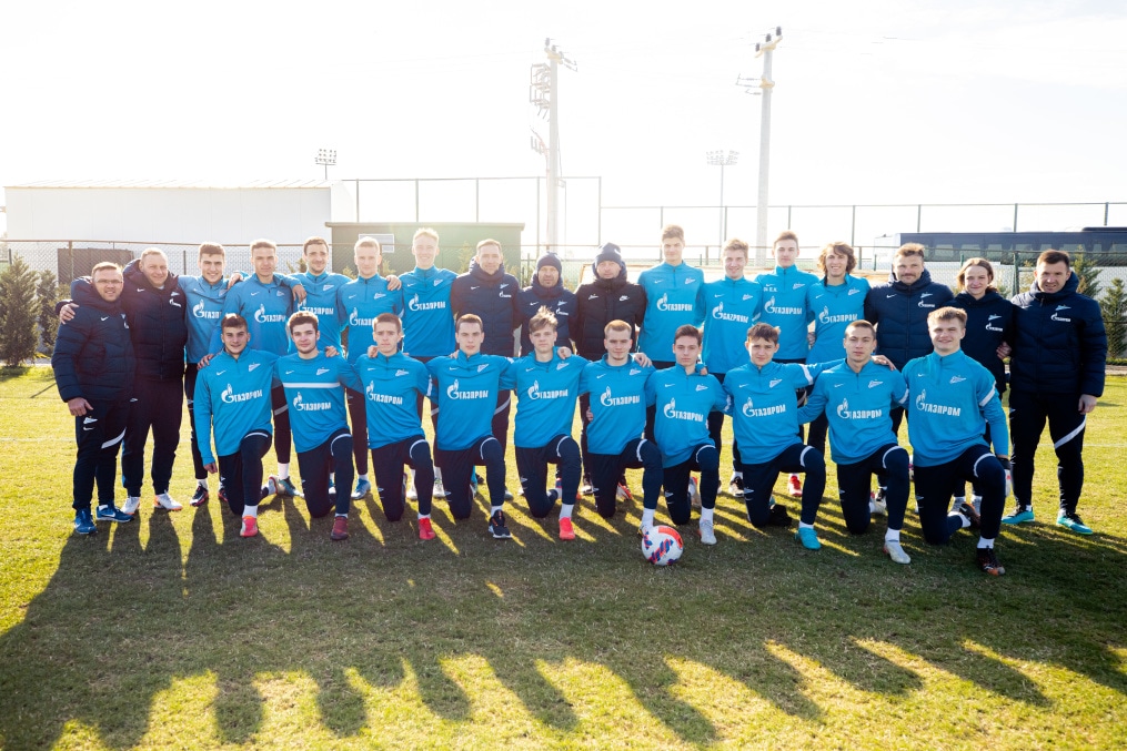 Сборы «Зенита»-м в Турции: 28 января, утренняя тренировка