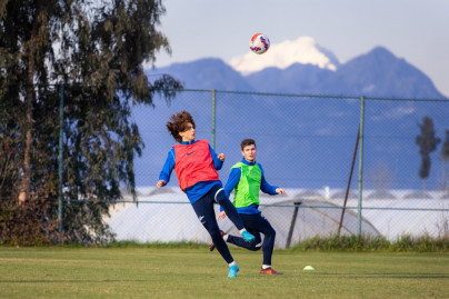 Сборы «Зенита»-м в Турции: 26 января, вечерняя тренировка