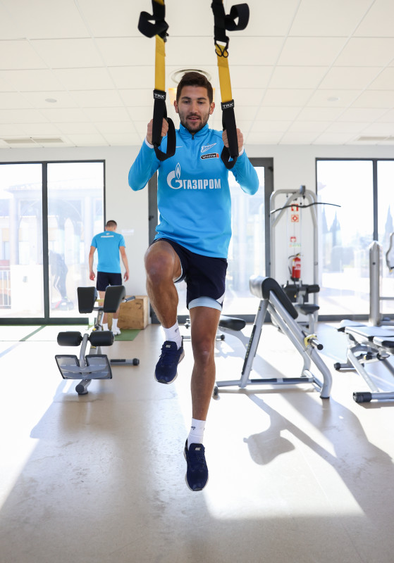 «Газпром»-тренировочные сборы в Португалии: 01 февраля, утренняя тренировка