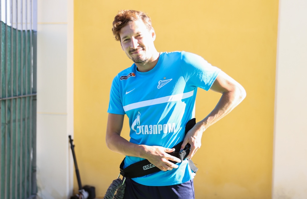 «Газпром»-тренировочные сборы в Португалии: 01 февраля, утренняя тренировка