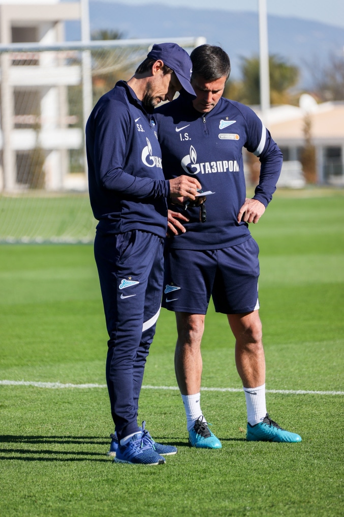 «Газпром»-тренировочные сборы в Португалии: 01 февраля, утренняя тренировка