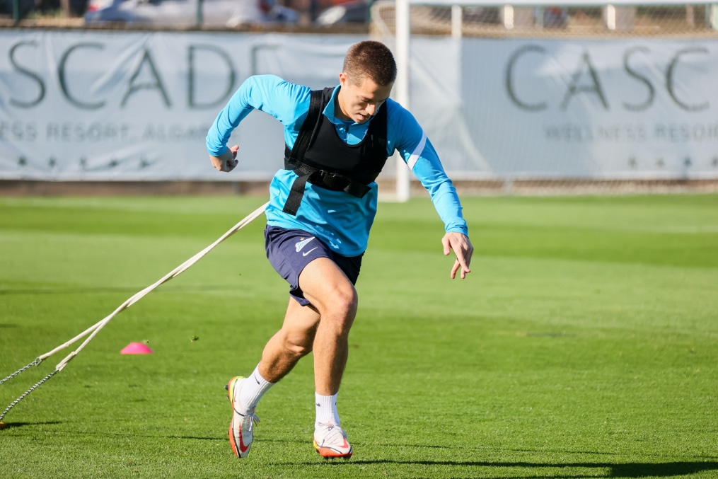 «Газпром»-тренировочные сборы в Португалии: 01 февраля, утренняя тренировка