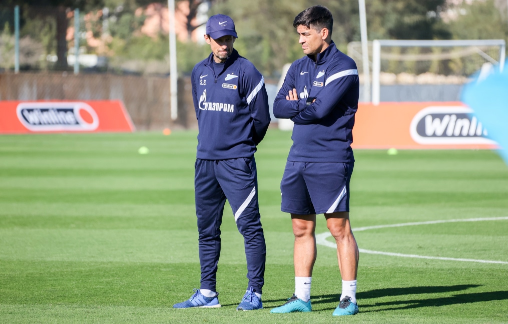 «Газпром»-тренировочные сборы в Португалии: 01 февраля, утренняя тренировка