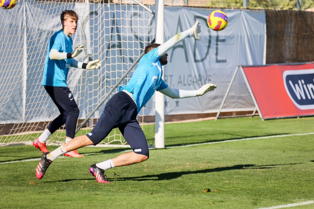 «Газпром»-тренировочные сборы в Португалии: 01 февраля, утренняя тренировка