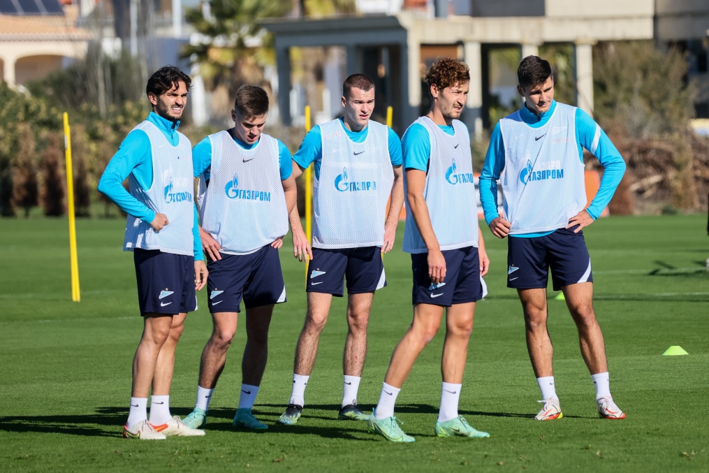«Газпром»-тренировочные сборы в Португалии: 01 февраля, утренняя тренировка