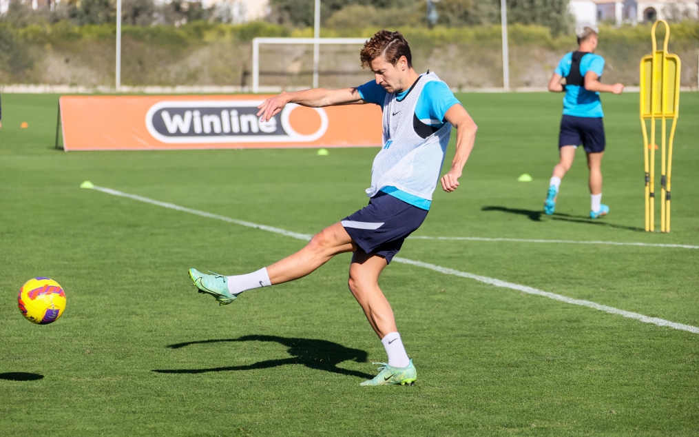 «Газпром»-тренировочные сборы в Португалии: 01 февраля, утренняя тренировка