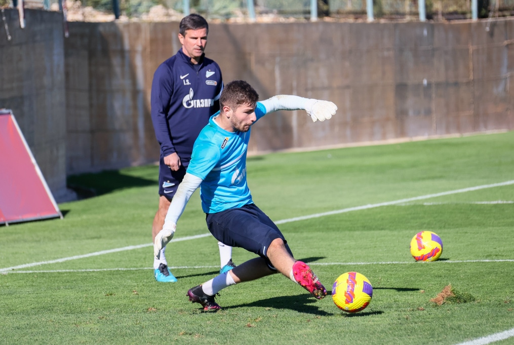 «Газпром»-тренировочные сборы в Португалии: 01 февраля, утренняя тренировка