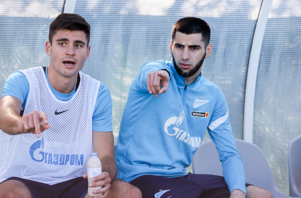 «Газпром»-тренировочные сборы в Португалии: 01 февраля, утренняя тренировка