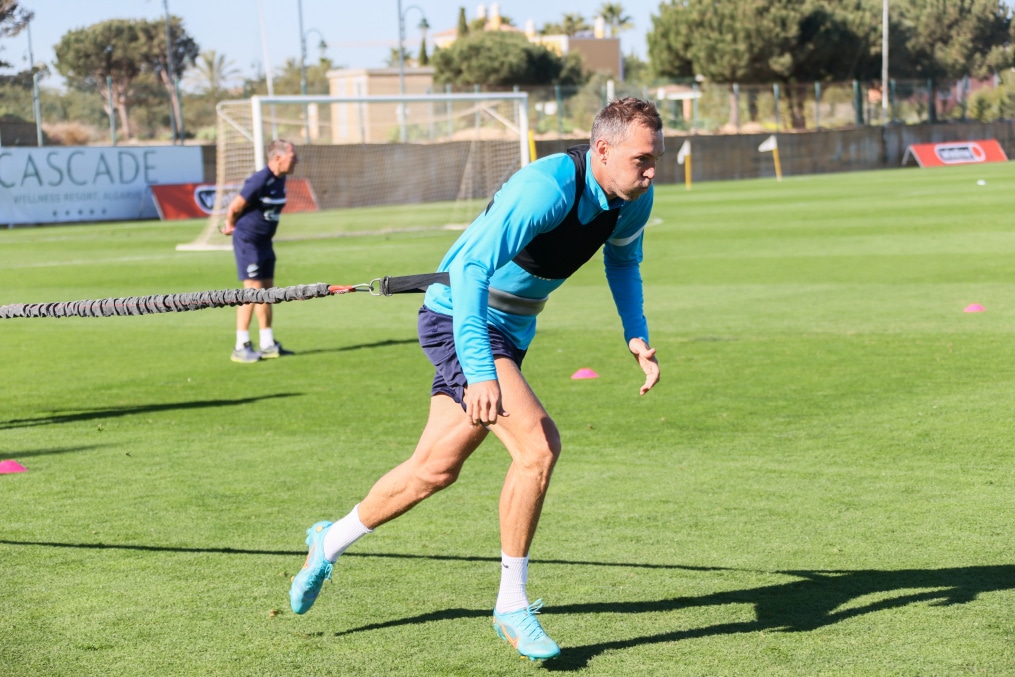 «Газпром»-тренировочные сборы в Португалии: 01 февраля, утренняя тренировка