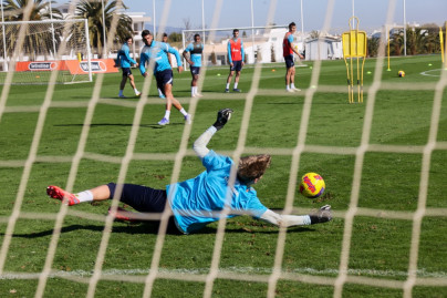 «Газпром»-тренировочные сборы в Португалии: 01 февраля, утренняя тренировка