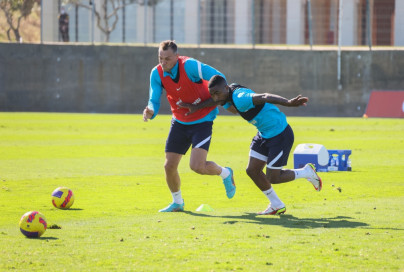 «Газпром»-тренировочные сборы в Португалии: 01 февраля, утренняя тренировка